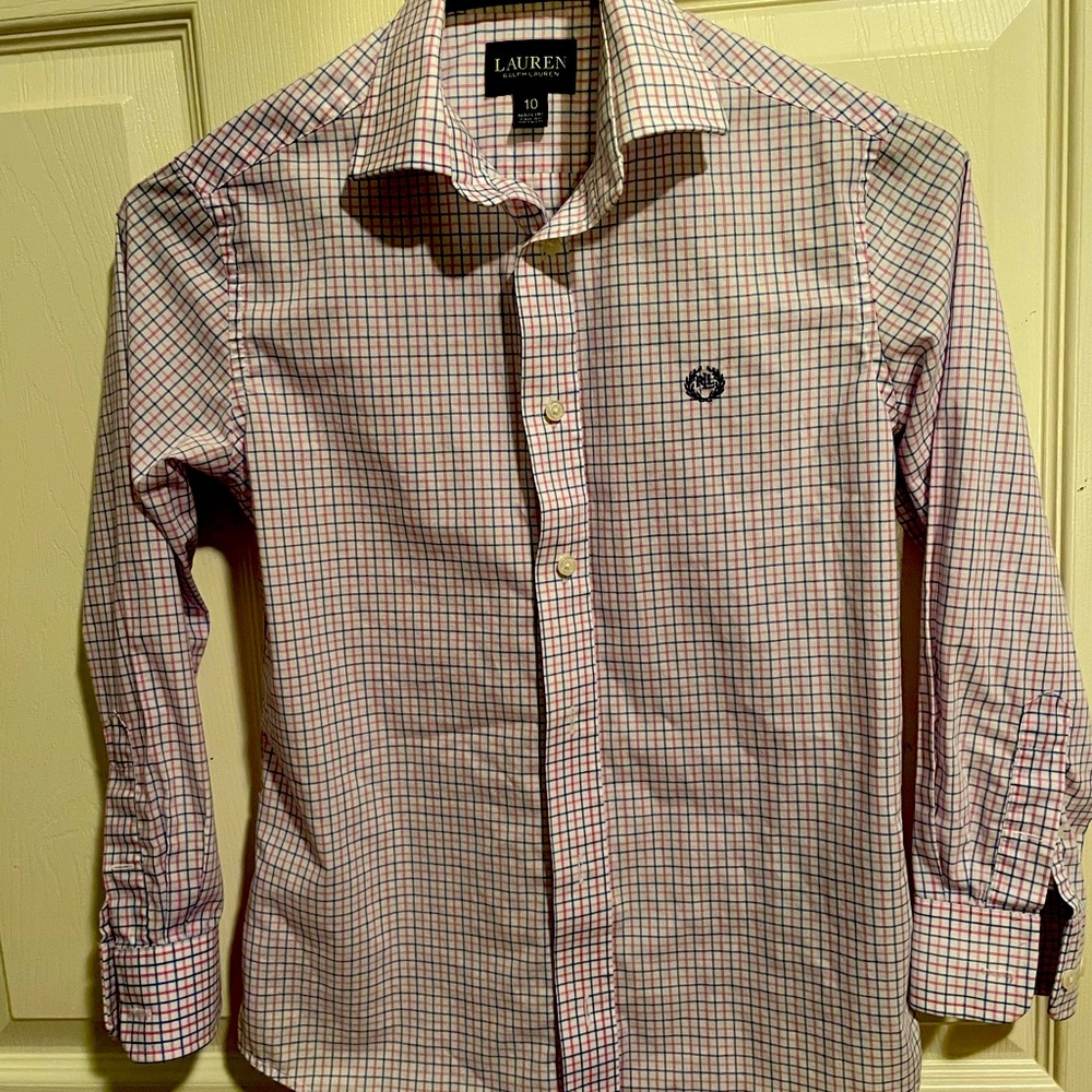 Ralph Lauren Long Sleeve Shirt Size 10